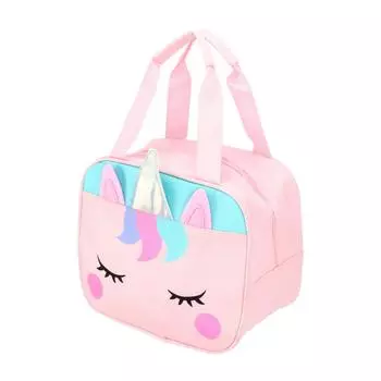 Children s Meal Bag Thick Handle Oxford Fabric Colourfast Cute Portable Kids Lunch Bag for Kids