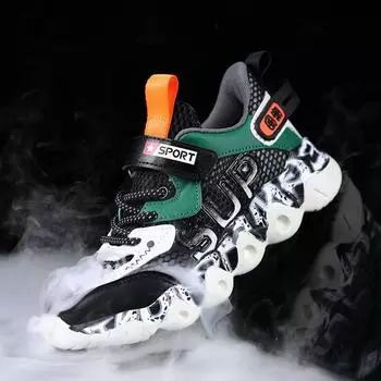 Children s single network classmate 2025 summer new boys shoes girls comfortable casual baby dad shoes spot 29