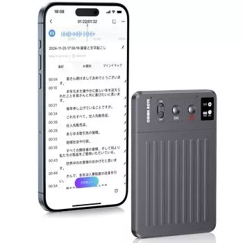 CHIME NOTE PRO AI Диктофон Транскрипция Резюмирование Бесплатная зарядка Сотрудничество с IC Диктофоном 60 часов непрерывной записи Компактный Одно касание
