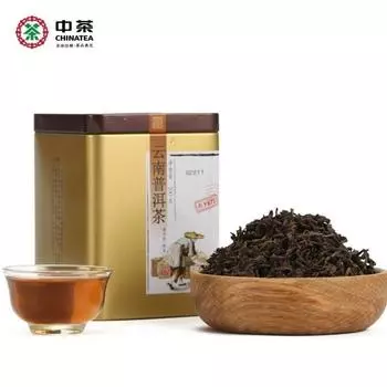 ChinaTea Brand Classic Y671 Юньнань Пуэр Чай Пуэр Спелый чай рассыпной чай в банке 100 г