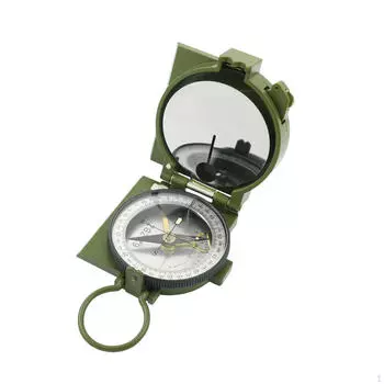 Chinese Feng Shui Compass with Storage Bag Metal Multifunctional Waterproof Luopan for Home Planning