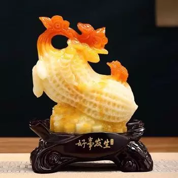 Chinese Style Handmade Good Peanut Ornaments Safe and Prosperous Crafts Living Room Wine Cabinet Decorations Housewarming Gifts