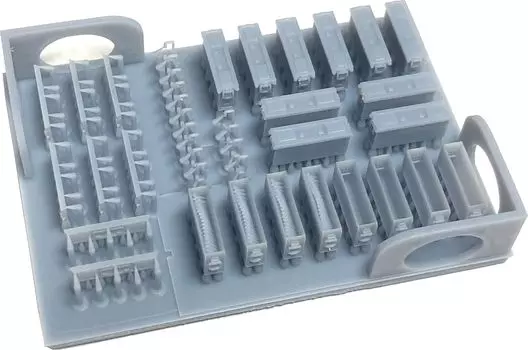 Chino Model Machine Gun Ammo Box Set Late Model 3D Printer Kit 1/35 MG34/42 CM-145B