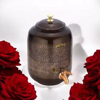 Чистый медный дозатор Antique Itching (4 литра) медный