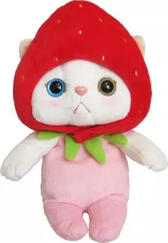 choochoo cat костюм choochoo cat мягкая игрушка размер M клубника