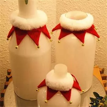 Christmas Collar Pet Puppy Bell Scarf Christmas Presents Accessories Pet Necklace Adjustable S