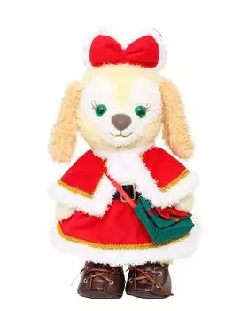 Christmas costume with cape for Cookie single stuffed toy sold separately red stuffed toy S Christmas original Duffy goods Anne, clothes, item,