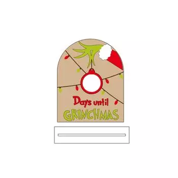 Christmas Countdown, Homemade Puzzle Gifts, Creative Gifts, Children s Gifts, Decoration, Christmas Decoration One Size белый
