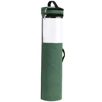 Christmas Cylinder Gift Wrap Storage Clear Bag Xmas Wrapping Paper Organiser Christmas Gift Wrap