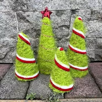 Christmas Photography Props DIY Five-pointed Star Tabletop Decorations Home Party Desktop Ornament Mini Festival Decoration