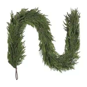 Christmas Soft Glue Feel Norfolk Cane Christmas Decoration Needle Christmas Cane Decoration XS зелёный