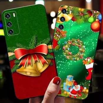 Чехол для телефона Christmas Tree Snowman Santa для Honor X20 X9 30 60 10 Pro 50 20i 70 SE V9 X30 V40 V30 V20 X10 Max, задняя крышка HONOR 10
