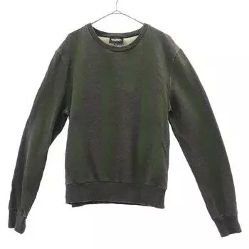 Christopher RAEBURN Print Long sleeve trainer S gray sweat Men s Used