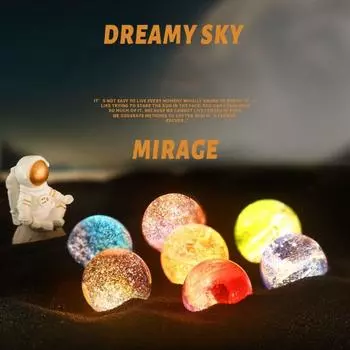Chroma Led Night Lamp Smooth Milky Way Lamp Interior Decoration Ambient Light Couple Dating Style D