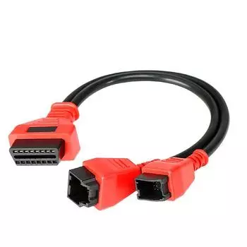 Chrysler OBDII Female to MS908 Daotong 12+8 диагностический разъем: MS906S MS908SPRO905 Automobile fault detector, OBD2, 12+8
