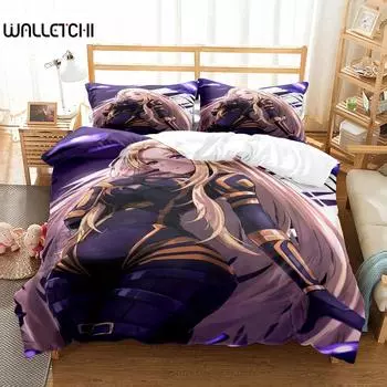 Cid Story Duvet Cover Set King Queen Double Full Twin Single Size Bed Linen Set EU single(135x200cm)