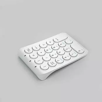 Цифровая клавиатура Bluetooth с 22 клавишами для iPad, ноутбука, перезаряжаемая цифровая клавиатура, беспроводная цифровая клавиатура для бухгалтерского учета