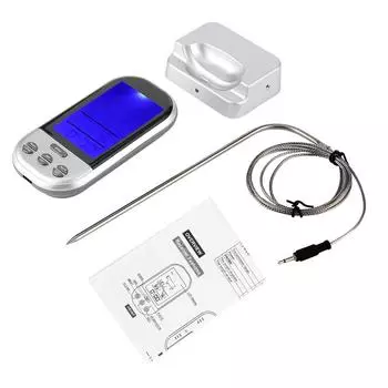 Цифровой беспроводной зонд термометр для мяса и еды для духовки, гриля, кухни, кухонного инструмента для приготовления пищи