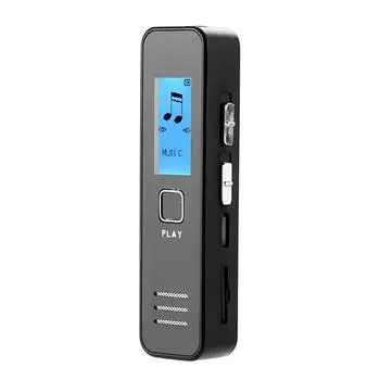 Цифровой диктофон, аудио-диктофон, MP3-плеер, USB-флеш-диск для встреч золотой