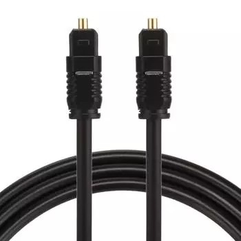 Цифровой оптический аудиокабель Toslink EMK 1 м OD4.0mm Male-Male
