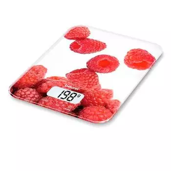 Цифровые кухонные весы Beurer KS19 BERRY, красные, 5 кг.