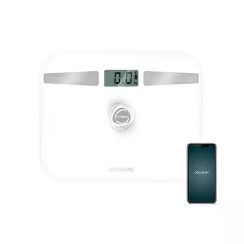 Цифровые весы для ванной Cecotec SURFACE PRECISION ECOPOWER 10200 SMART HEALTHY LCD Bluetooth 180 кг Белый ЖК-дисплей