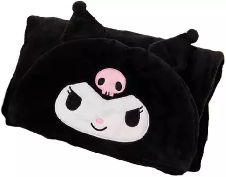 Cinnamoroll Kuromi My Melody Одеяло Плед Персонаж AGGZOM Одеяло Шапка Мягкая Игрушка Большая Теплая Дышащая Пушистая Машина Моющаяся Кондиционер Дети