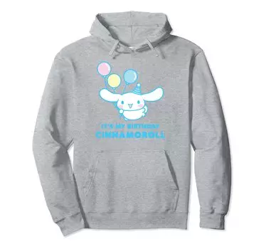 Cinnamoroll толстовка с капюшоном на мой день рождения, это