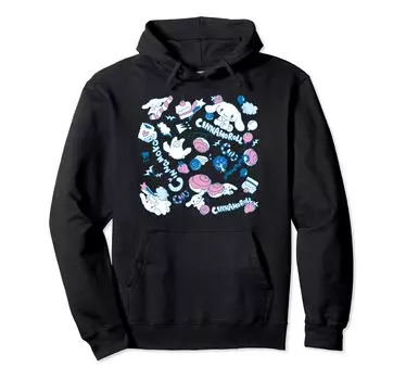 Cinnamoroll US design style hoodie hand-drawn