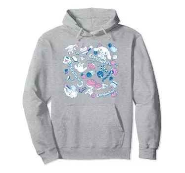 Cinnamoroll US design style hoodie hand-drawn
