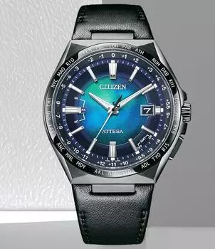 CITIZEN Attesa Eco-Drive Unite с синим титаном ограниченного выпуска CB0215-18L