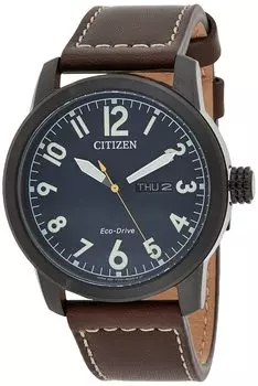 Citizen Blue Analog Casual Solar Доставка за границу Citizen Eco-Drive BM8478-01L Мужские