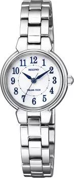 [Citizen] Часы Legno Solartech женские с ремешком KP1-012-11 серебристые
