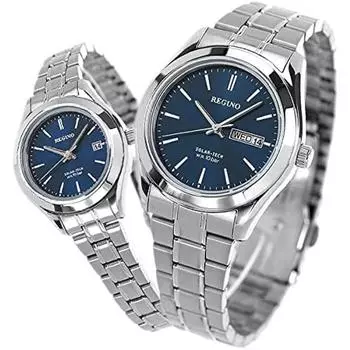 [Citizen] Пара часов CITIZEN Часы Regno Solar KM1 211 71 KM4 112 71 Мужские Женские Пара Неповрежденные Неупакованные