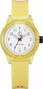 [Citizen Q&Q] Часы Analog Smile Solar Matching Style Водонепроницаемый уретановый ремень RP29-008 Женский Желтый