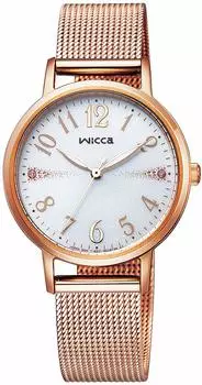 [Citizen] Ремень Wicca Solar Tech Mesh KP5-166-13 женский розовое золото