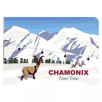 Clairefontaine Notebook Ivory thread paper weight 90g Clairefontaine cf406009 (A6 horizontal) paper, binding, plain, [France/Chamonix]