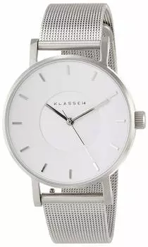 [Class Fourteen] Часы Volare Silver White Mesh 36 мм WVO19SR005W женские оригинальные импортные серебряные