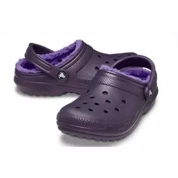 Classic Lined Clogs For Crocs Galleria Crocs Headquarters 203591 5as 5AS dark iris/M4W6