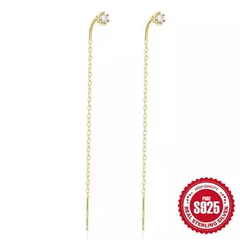 Classic Simple Fringed Claw Diamond Headline Stud Earrings Simple Headline 925 Silver Earrings 925 Silver