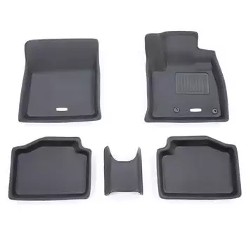 Комплект 3D ковриков Clazzio для 1 Note E13 FE13 2WD автомобиля НОВЫЙ Резиновый тип Черный R3/1~/Aura R3/8~ EN-5286 [5EENB5286K] чёрный