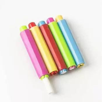 Clean Teaching Hold Teaching On Chalkboard Chalk Holder Non-toxic Chalk Clip Chalk Accessories multicolor-5pcs разноцветный