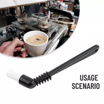 Cleaning Tools Coffee Machine Milk Frothers Nylon Plastics Sturdy Stiff Thick Tools Brush Espresso Machine Brushs белый