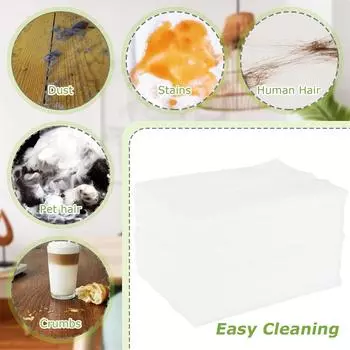 Cleaning Tools Mop Floor Mop Dust Mop For Hardwood Floors Electrostatic Dust Removal Paper Mop Rotatable Lazy Small Flat Mop
