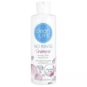 CleanLife, шампунь No Rinse®, 8 жидких унций (236,6 мл)