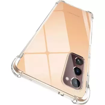 Прозрачный чехол для Samsung Galaxy S20 FE 5G S22 Plus S21 Ultra, прозрачный чехол из ТПУ, противоударный чехол для Samsung S9 S10 Plus