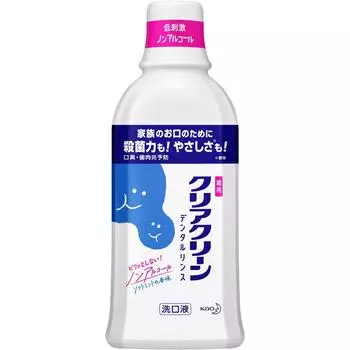 Clear Clean Kao Clear Clean ополаскиватель для полости рта с мягкой мятой 600 мл
