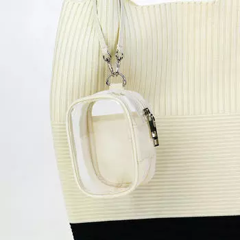 Clear Figure Display Bag Case for Figures Transparent Small Doll Storage Zipper S 9cmx6cmx13cm
