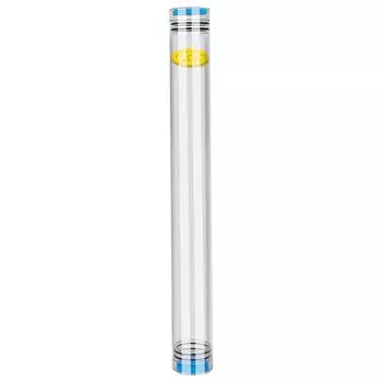 Clear Fishing Float Plastic Tube Leak Free Sealed 40/50CM Extra Tough Float Tube Large Capacity Thicken for Sea Fishing 40CM белый