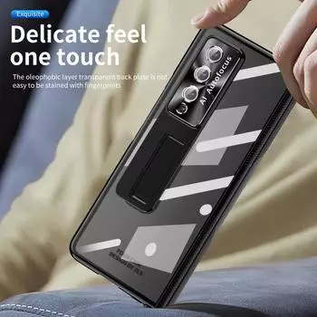 Clear Full Coverage Plating Case for Samsung Galaxy Z Fold 3 5G Fold4 Fold 4 Fold3 Tempered Glass Screen Protector Film For Samsung Z Fold 3